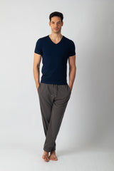 Pack Matsumoto de 3 T-shirts Col V Homme en Coton