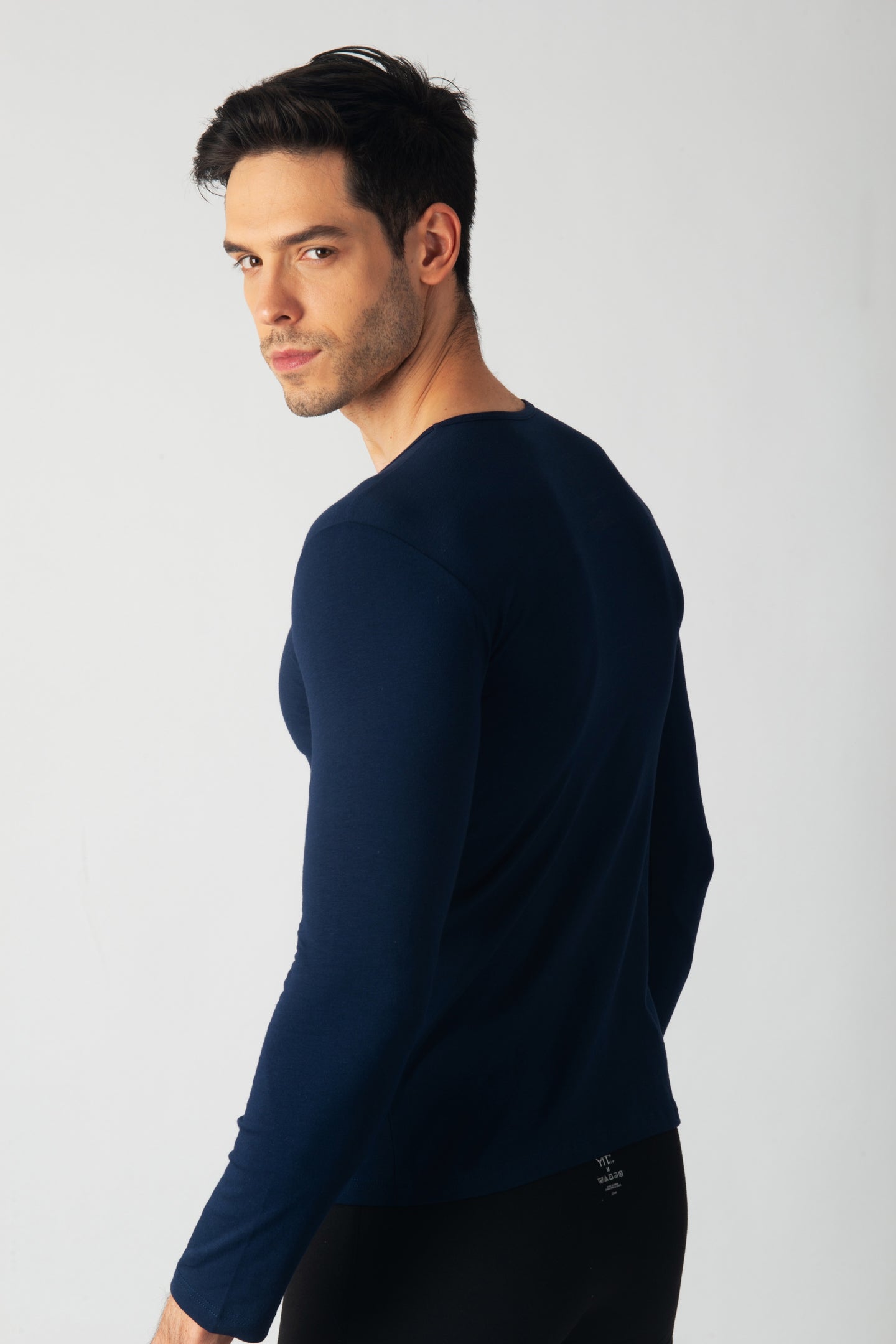 Pack Sous-pulls Bleu Marine – 3 Sous-pulls Homme en Coton