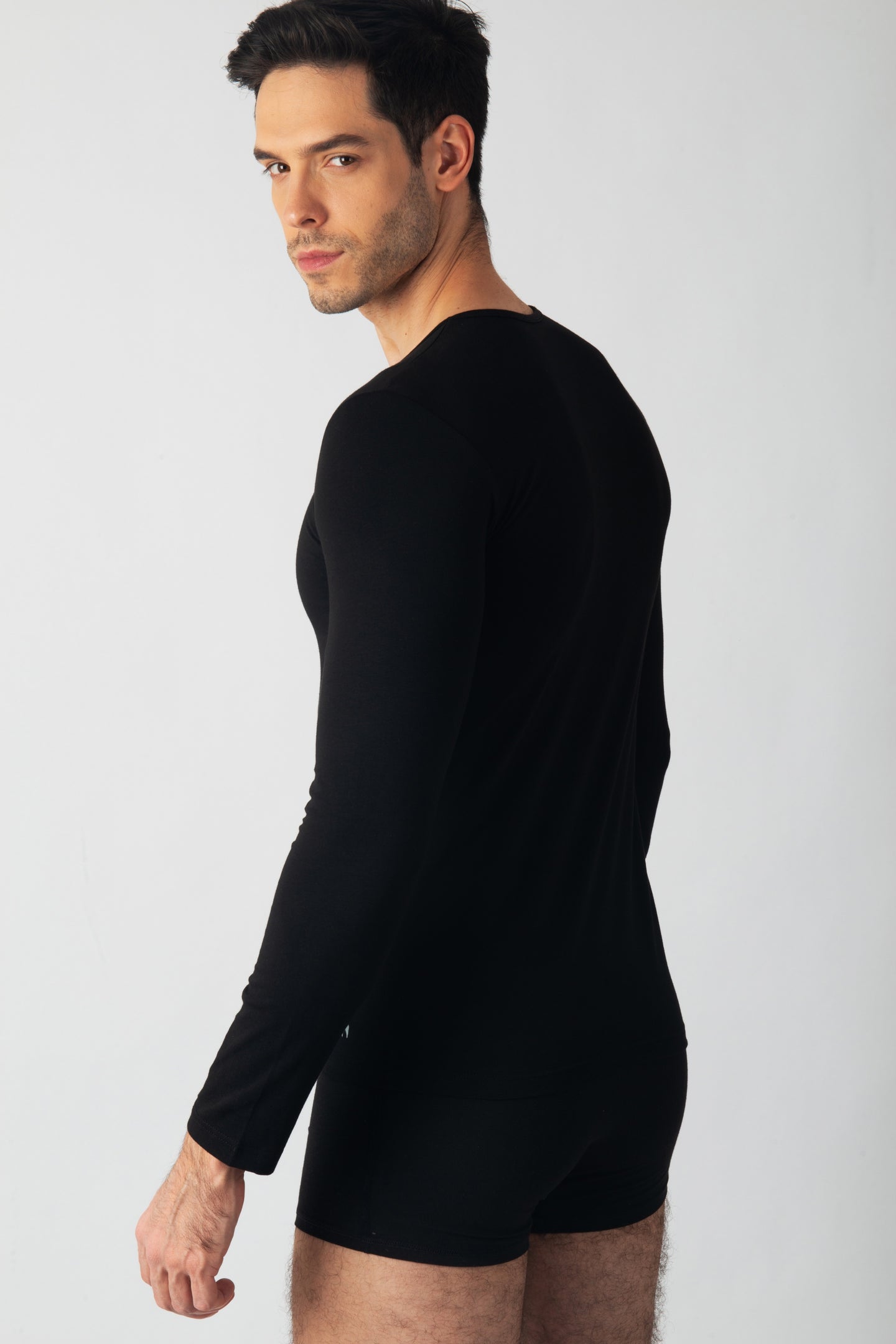 Pack Sous-pulls Noir – 3 Sous-pulls Homme en Coton