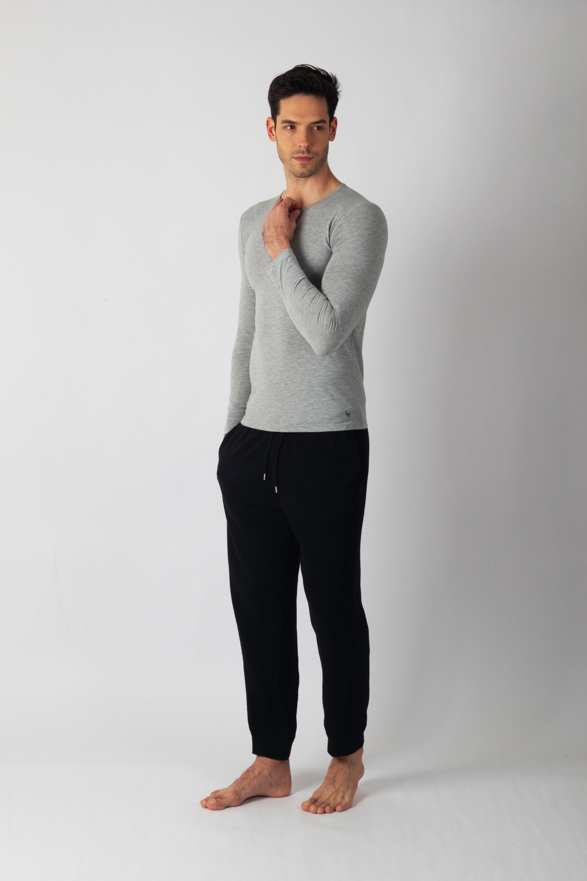 Sous-pulls Homme en Coton Stretch