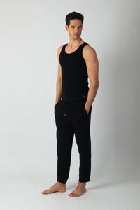 Pack Kobe de 3 Débardeur en Coton (Gris, Blanc, Noir)