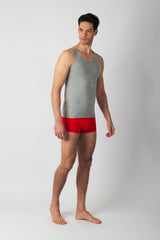 Pack Yokohama de 3 Débardeur en Coton (Gris, Blanc, Bleu Marine)