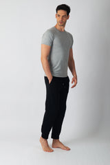 Pack 3 T-shirts Col Rond Gris Homme en Coton