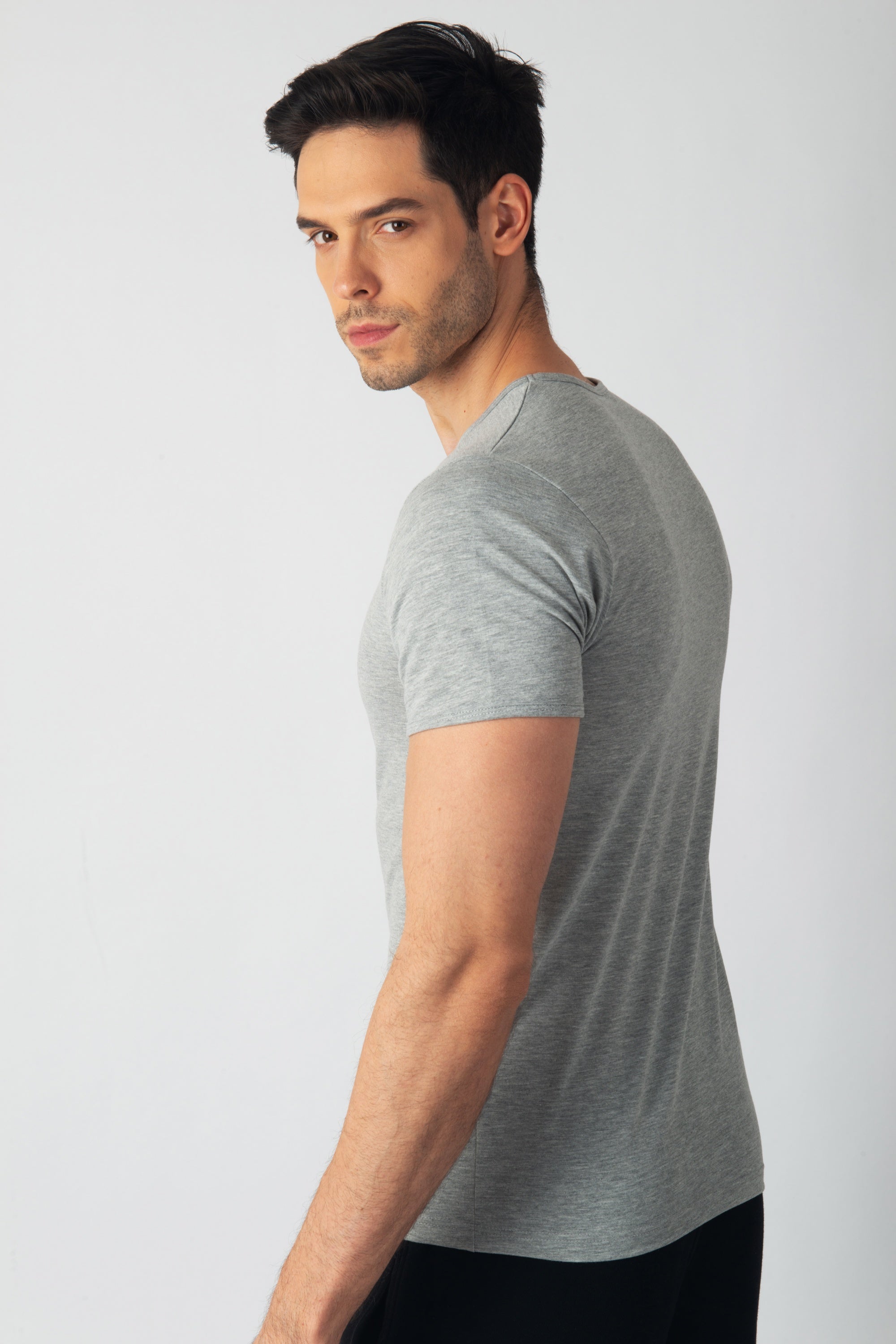 Pack Nagasaki de 3 T-shirts Col Rond Homme en Coton