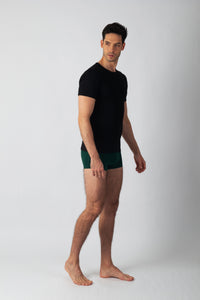 T-shirt Col Rond Homme en Coton Stretch