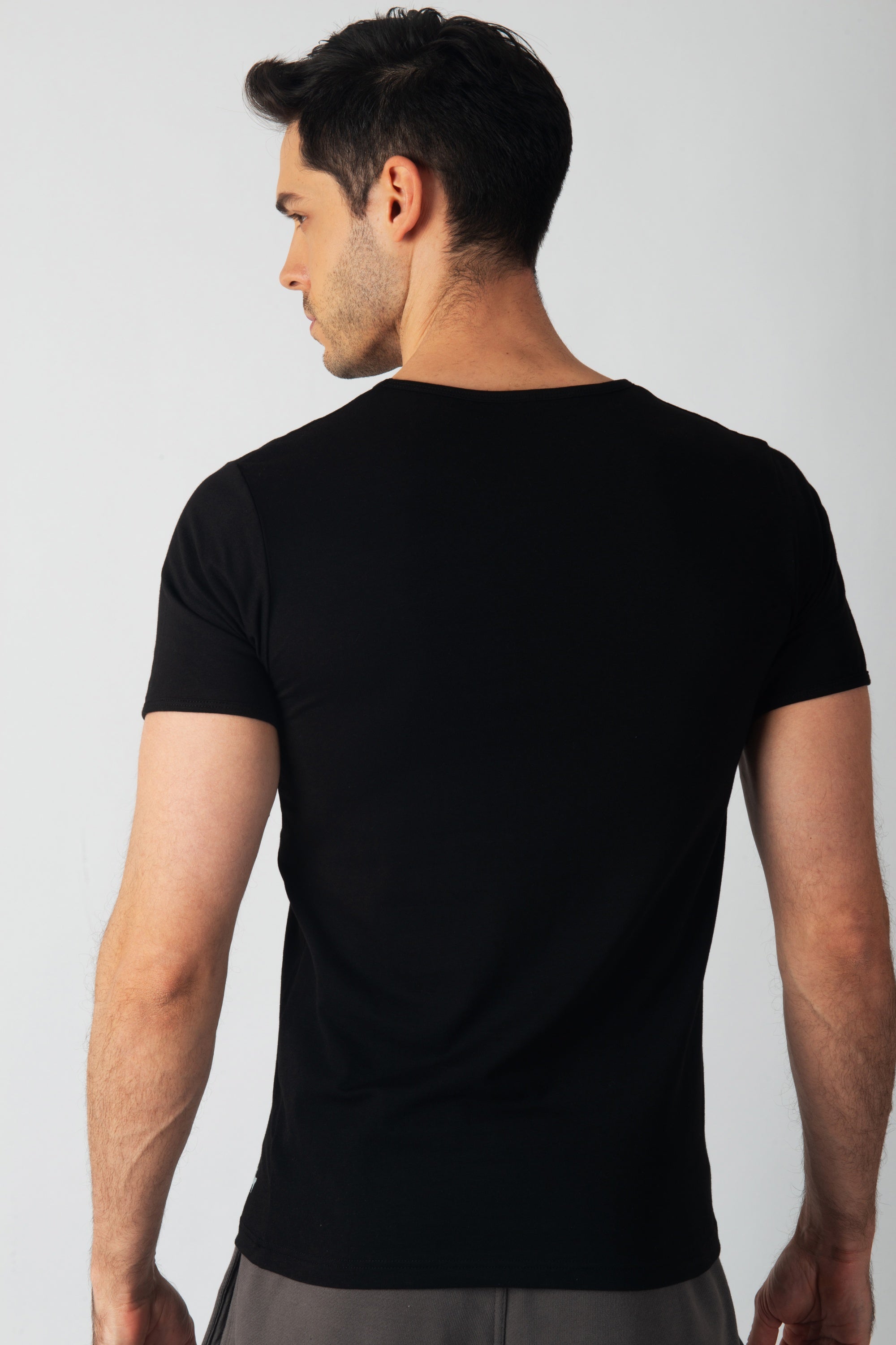 Pack Nagasaki de 3 T-shirts Col Rond Homme en Coton