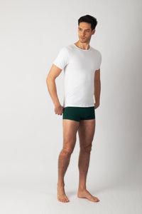 Pack 3 T-shirts Col Rond Blanc Homme en Coton