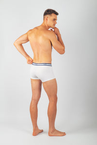 Pack 3 Boxers Blanc Homme en Coton