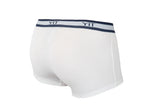 Pack 3 Boxers Blanc Homme en Coton