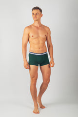 Pack Kyoto – 3 Boxers Homme en Coton (Bordeaux, Bleu, Vert)