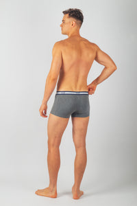 Pack Tokyo – 3 Boxers Homme en Coton (Rouge, Gris, Marron)