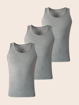 Pack Débardeur Gris – 3 Débardeur Homme en Coton