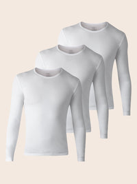 Pack Sous-pulls Blanc – 3 Sous-pulls Homme en Coton