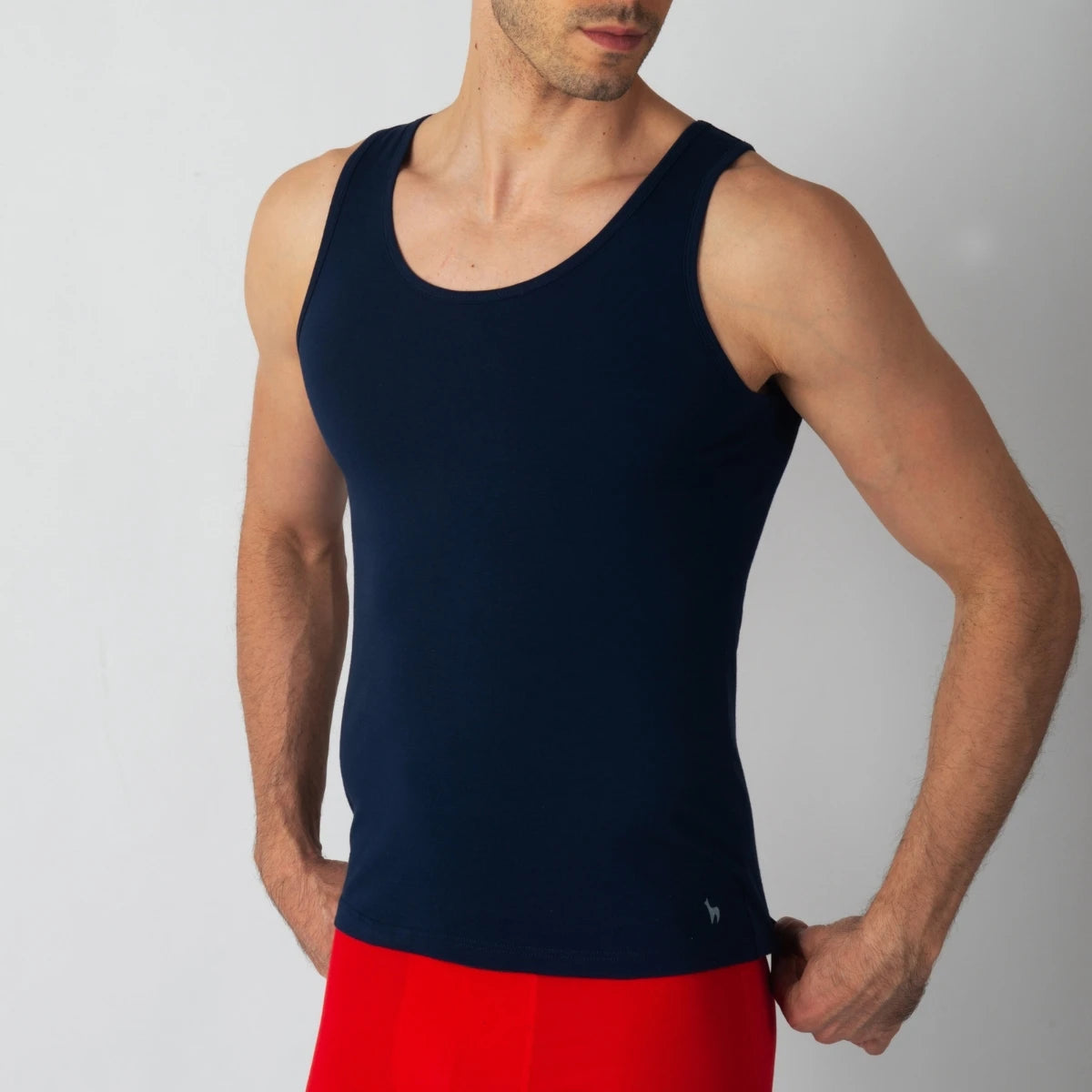 Débardeur Homme en Coton Stretch